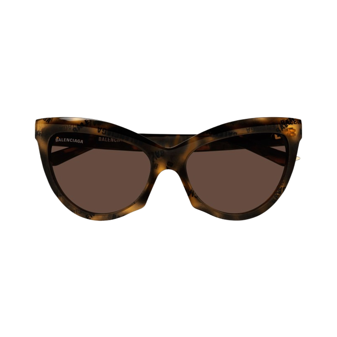 BB0217S002 (W) Balenciaga Cat Eye Sunglasses Havana
