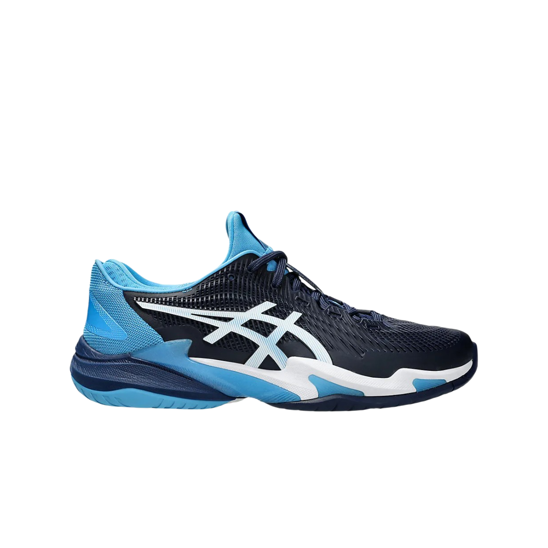 아식스 코트 FF 3 노박 블루 익스팬스 화이트(Asics Court FF 3 Novak Blue Expanse White) - 1
