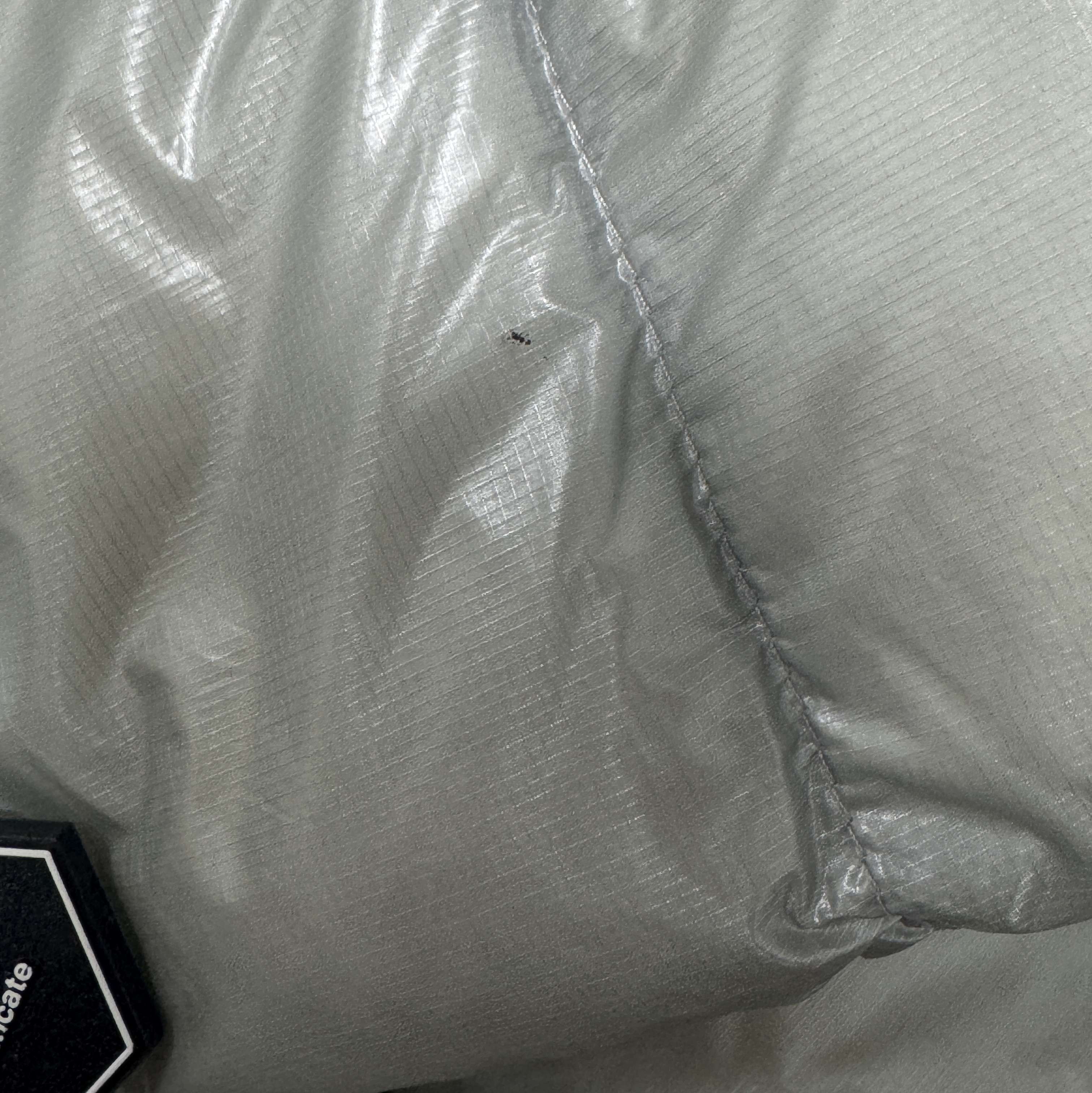 The North Face Summit Mattehorn RDS Down Jacket Light Gray 착용 스타일 - 1