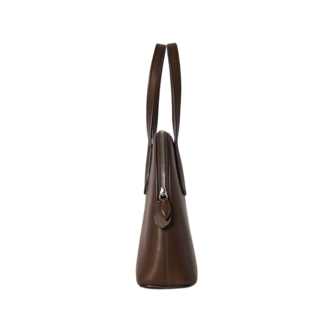더 로우 미디움 인그리드 백 레더 딥 브라운(The Row Medium Ingrid Bag in Leather Deep Brown) - 3