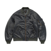 Thisisneverthat x Alpha Industries MA-1 Jacket Gunmetal