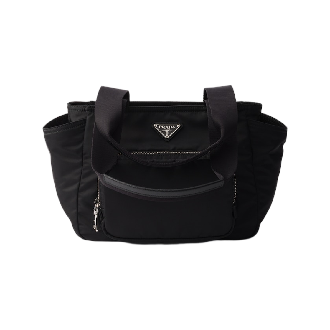 1BG582-RV44-F0002 Prada Re-Nylon Tote Bag Black