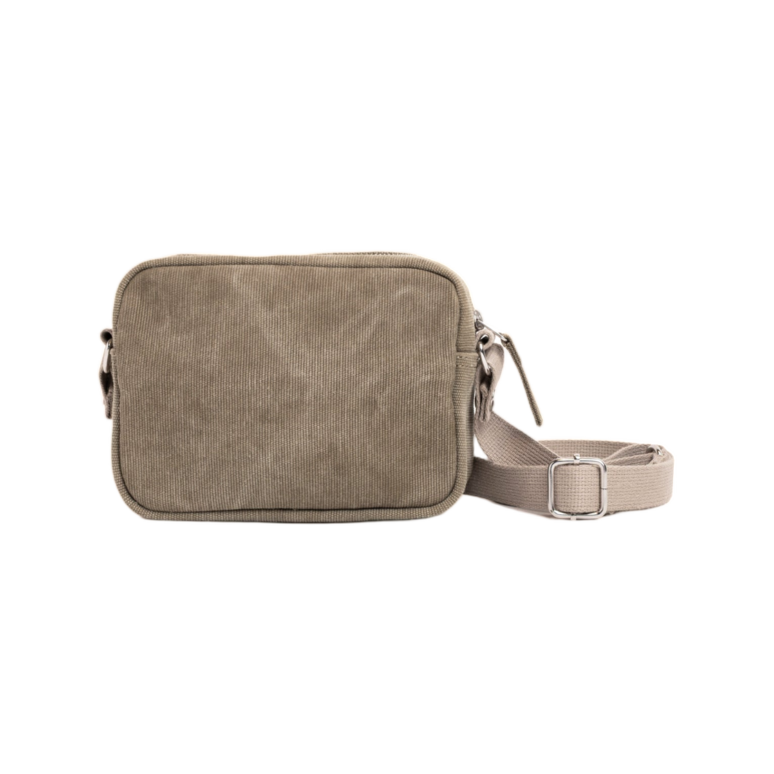 스투시 왁스 캔버스 파우치 스톤(Stussy Waxed Canvas Pouch Stone) - 2