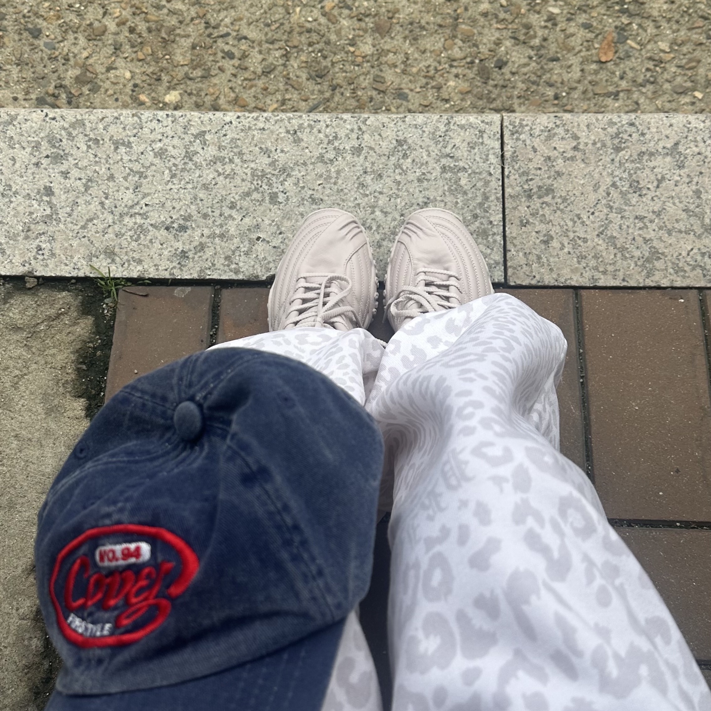 [6% 적립] FILA x MSCHF ECHAPPE LX Pink 착용 스타일 - 1