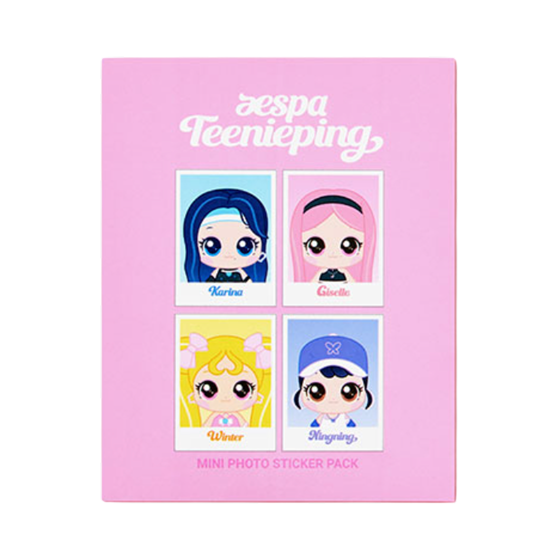 캐치! 티니핑 x 에스파 미니 포토 스티커 팩 (큐티 버전)(Catch! Teenieping x Aespa Mini Photo Sticker Pack (Cutie ver.)) - 1