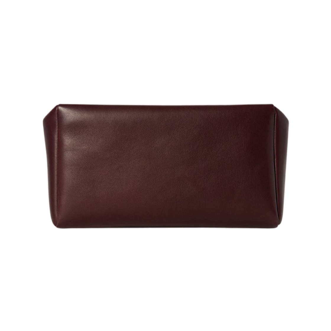 더 로우 레더 스퀘어드 컴팩트 클러치 백 버건디(The Row Leather Squared Compact Clutch Bag Burgundy)