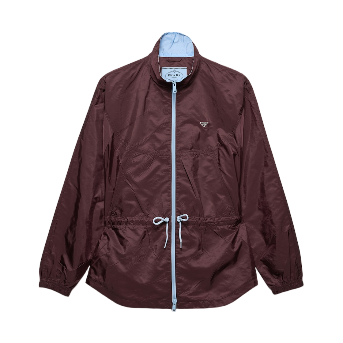 292332-1WQ9-F0403 (W) Prada Re-Nylon Blouson Jacket Garnet