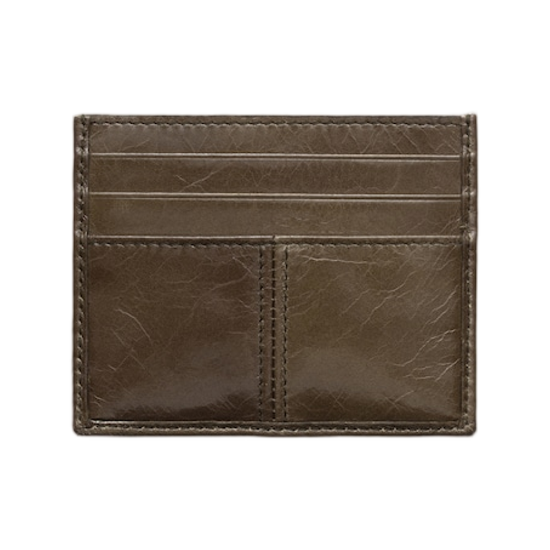프라다 레더 카드 홀더 밀리터리 그린(Prada Leather Card Holder Military Green) - 2
