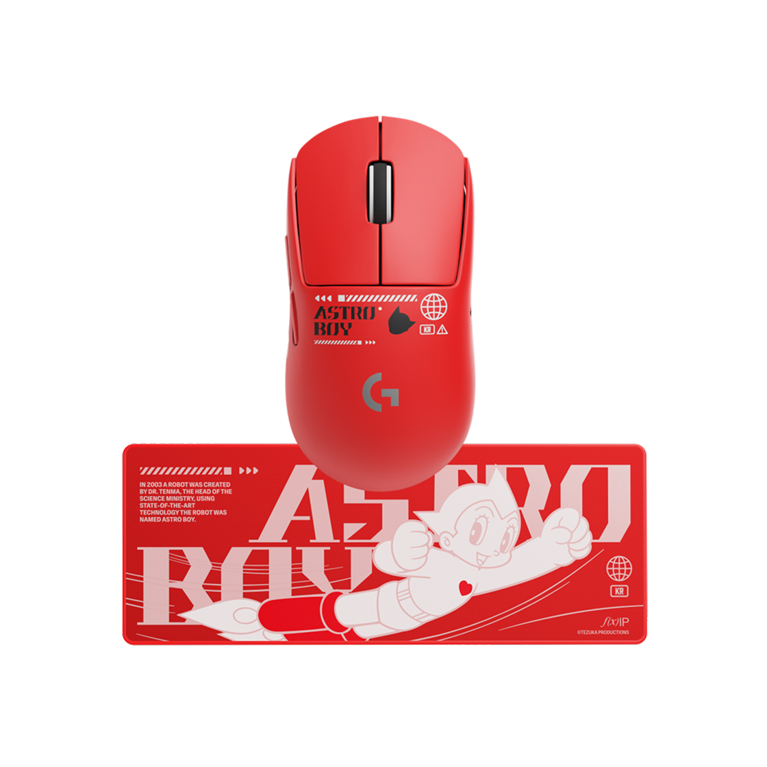 [KREAM 단독] 로지텍G PRO X SUPERLIGHT 2 SE 화이트 아톰 마우스 에디션([KREAM 단독] LogitechG PRO X SUPERLIGHT 2 SE WHITE ASTRO BOY MOUSE EDITION)