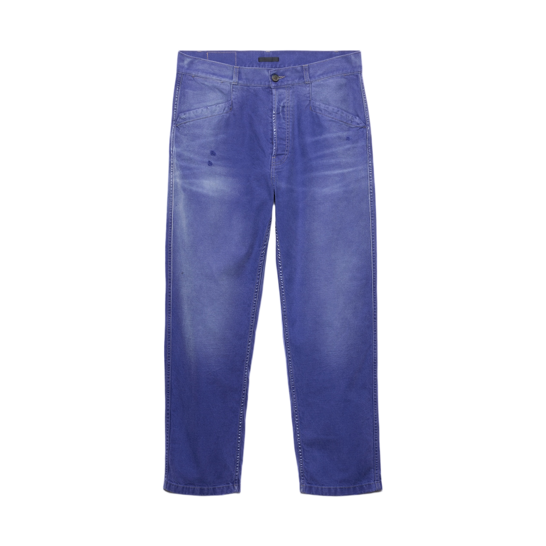 GEP440-18NM-F0U2H Prada Cotton Twill Pants Indigo