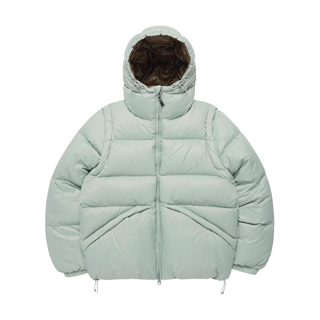 더바이닐하우스 리버시블 패디드 자켓 민트(Thevinylhouse Reversible Padded Jacket Mint)