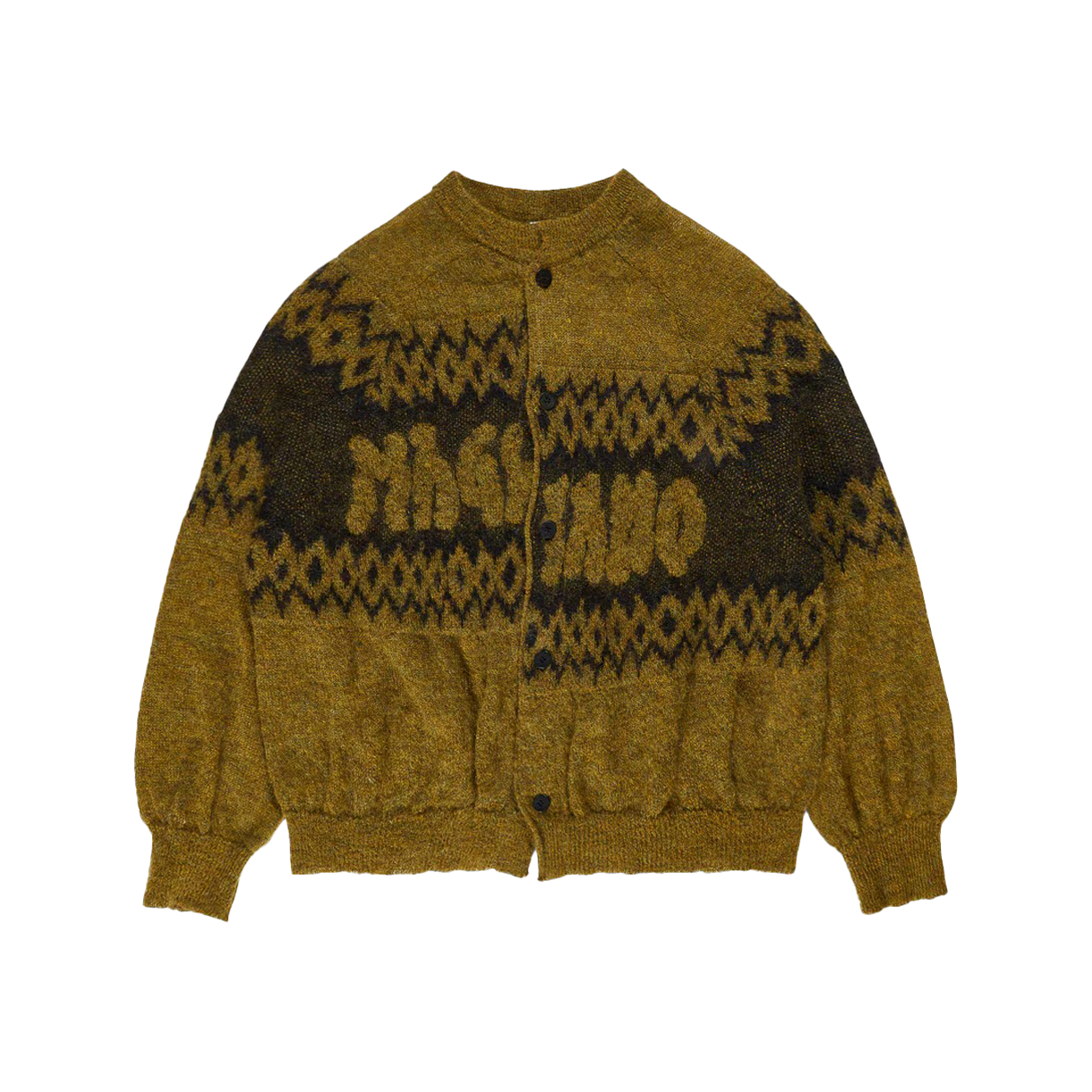 마리아노 크리스마스 스웨터 레이브 옐로우 - 25FW(Magliano Christmas Sweater Rave Yellow - 25FW)