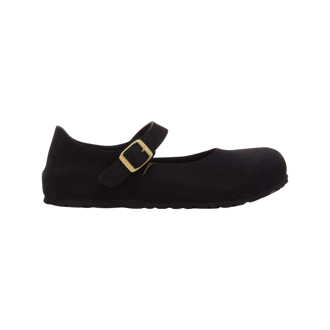 (W) 버켄스탁 만토바 스웨이드 레더 블랙 - 레귤러((W) Birkenstock Mantova Suede Leather Black - Regular)