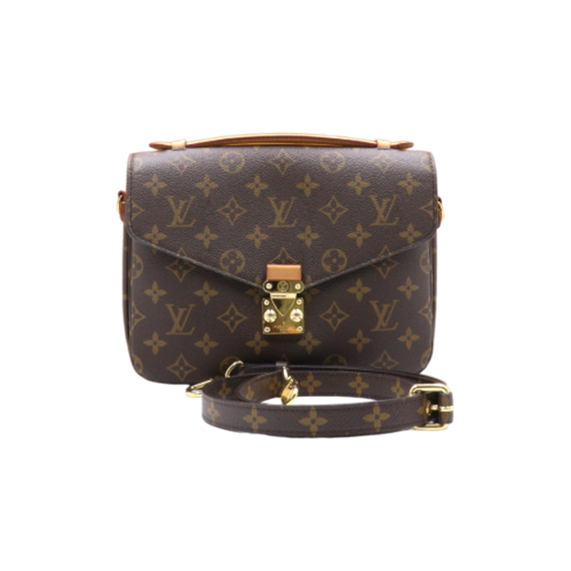 ITIKJGDPVL88 Louis Vuitton Monogram Pochette Metis Tote and Shoulder Bag