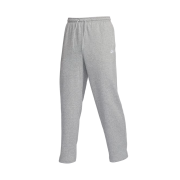 Nike Club French Terry Open-Hem Pants Dark Grey Heather Light Smoke Grey - Asia