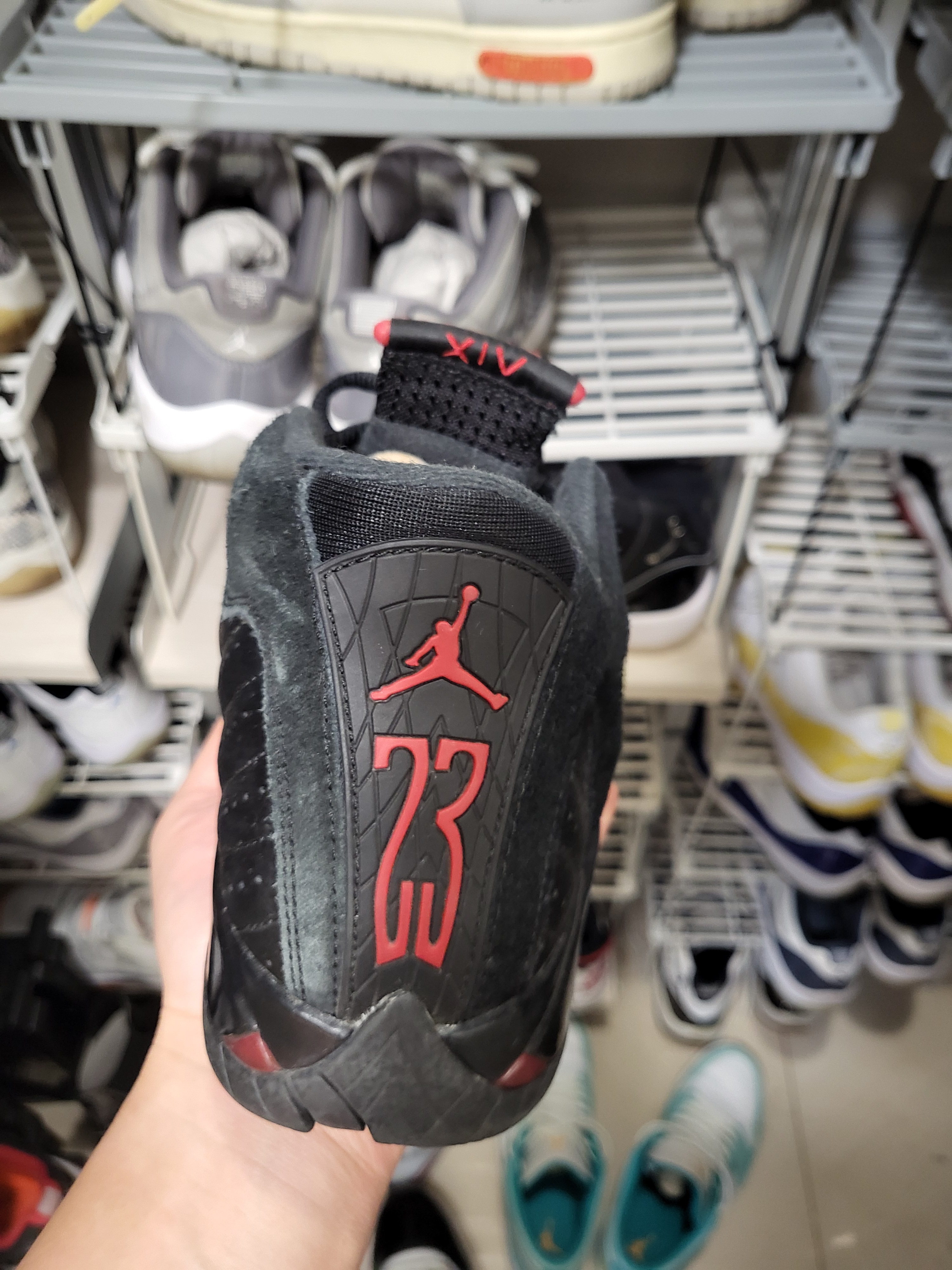 Jordan 14 Retro Last Shot 2018 착용 스타일 - 2
