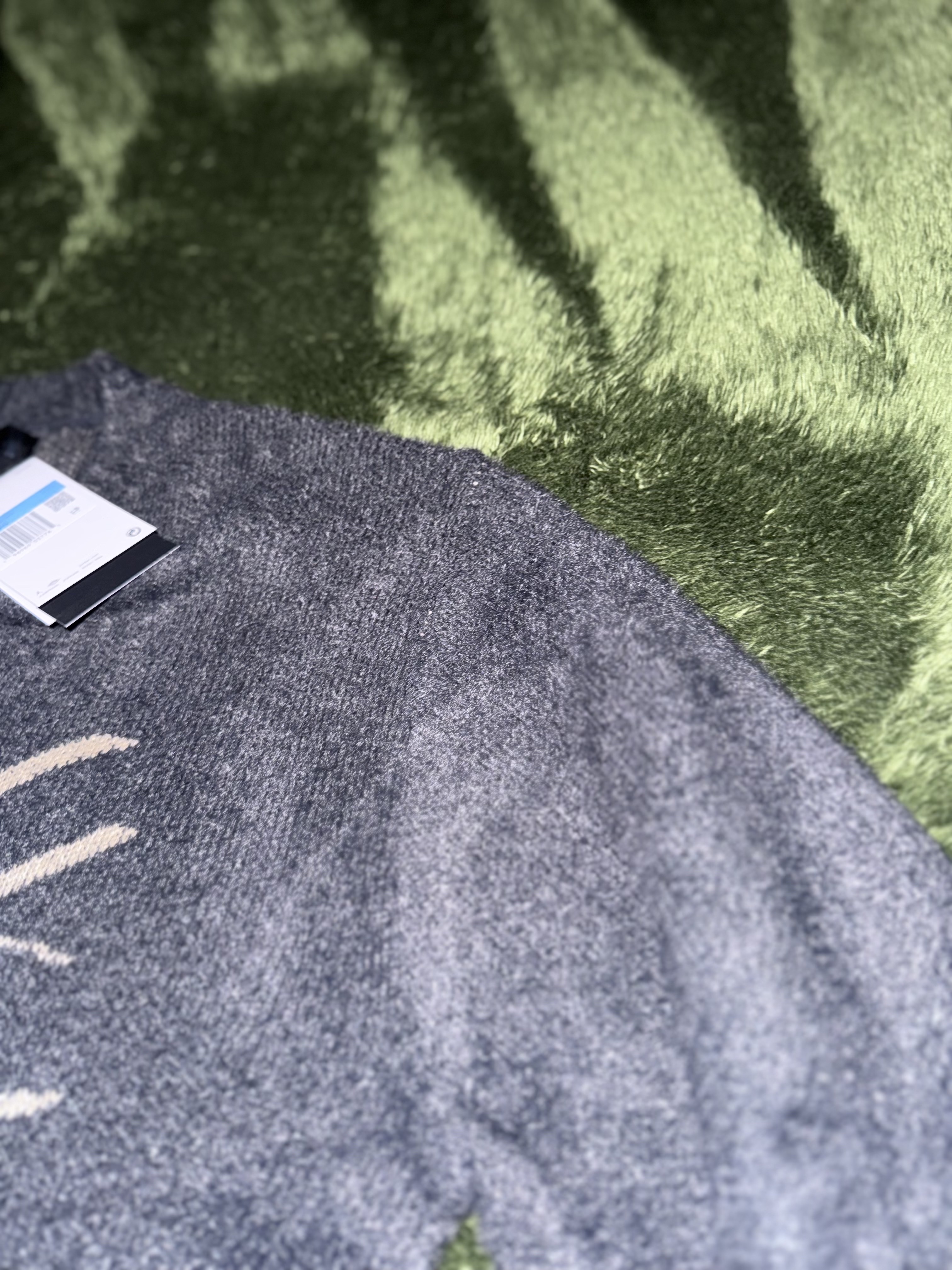 Jordan Flight Heritage Crop Jumper Off-Noir - Asia 착용 스타일 - 4