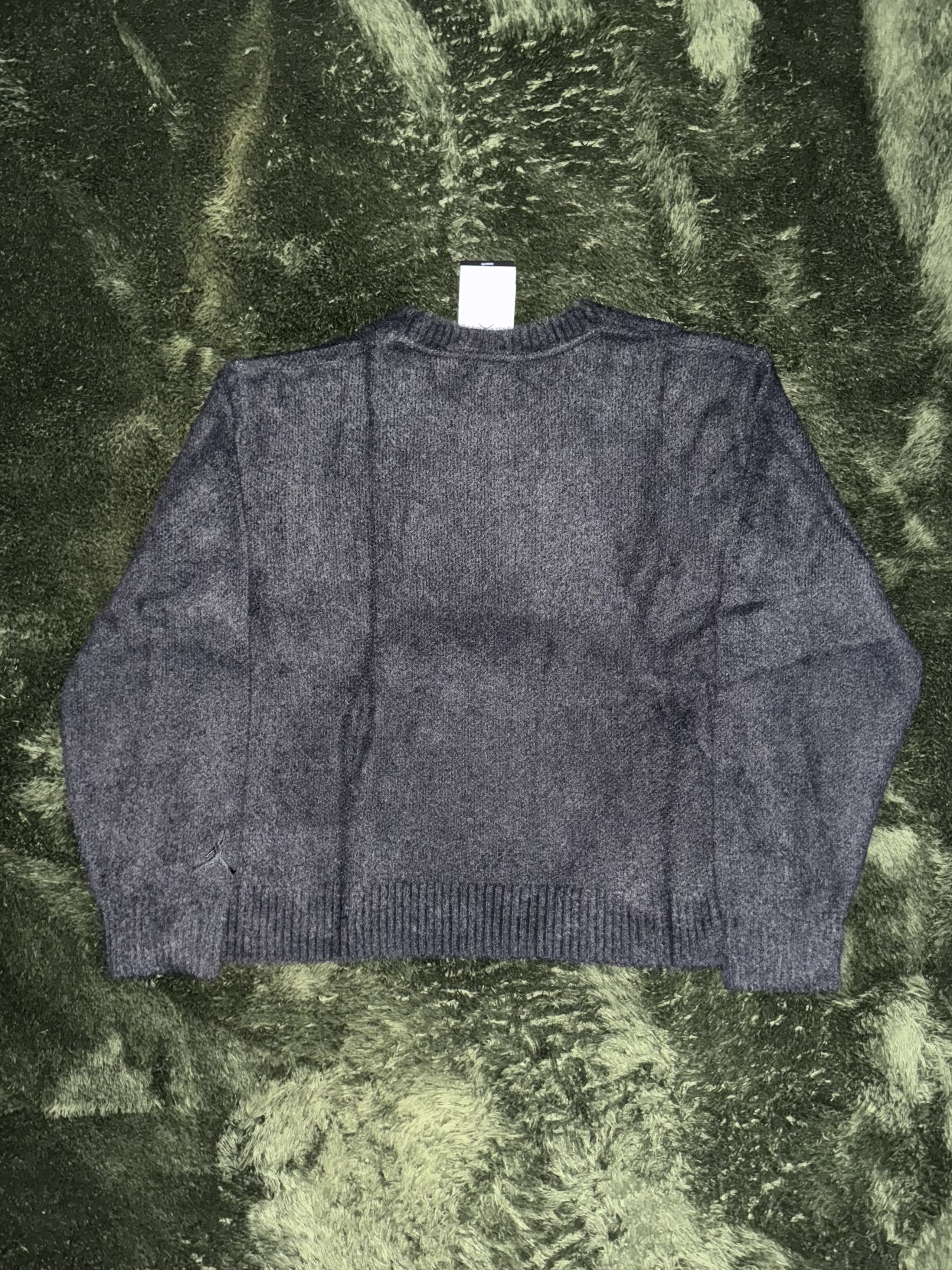 Jordan Flight Heritage Crop Jumper Off-Noir - Asia 착용 스타일 - 6