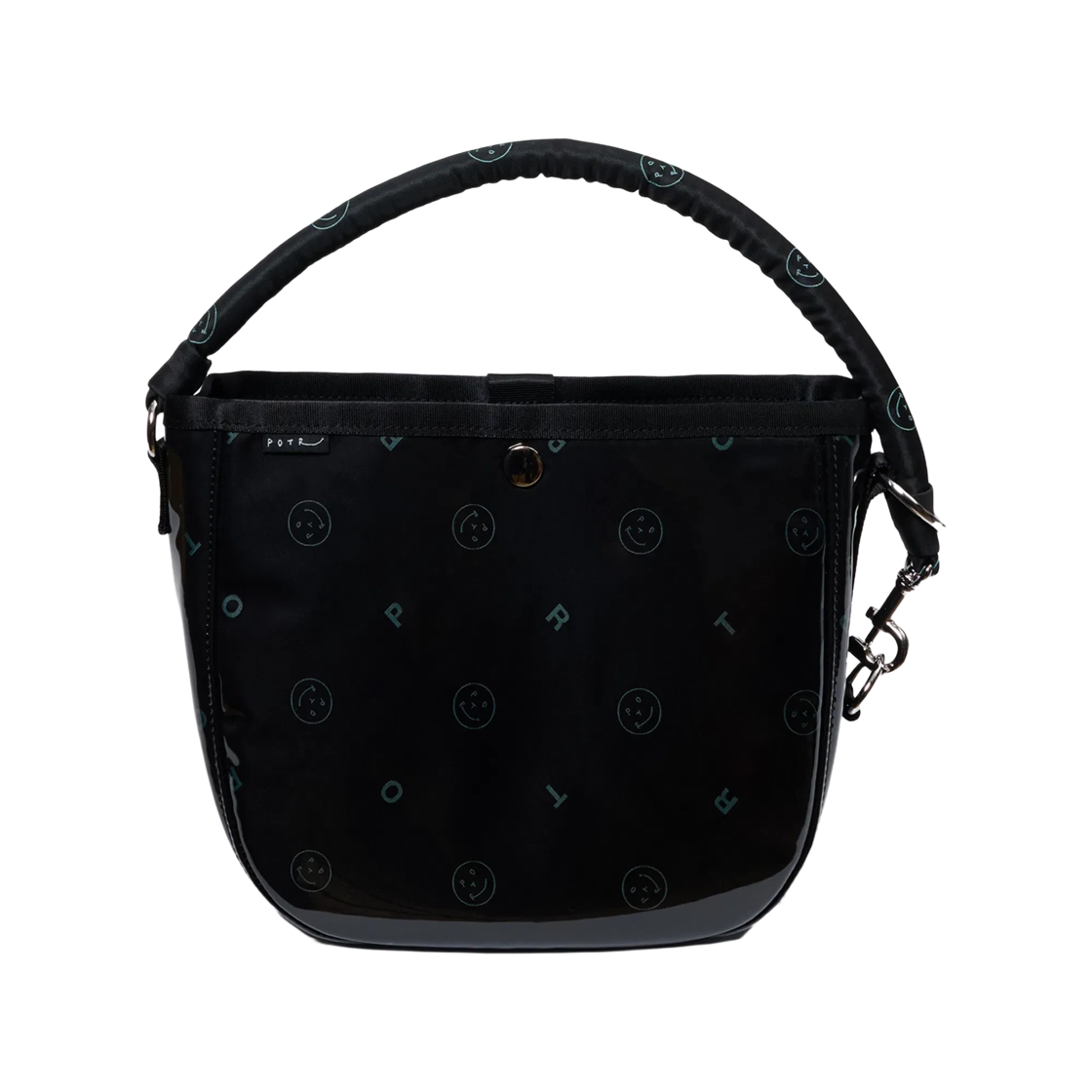 피오티알 글로스 라운드백 터콰이즈(POTR Gloss Round Bag Turquoise)
