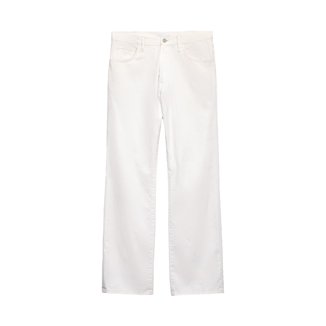 GEP437-18XJ-F01BR Prada Five-Pocket Pique Pants Off White