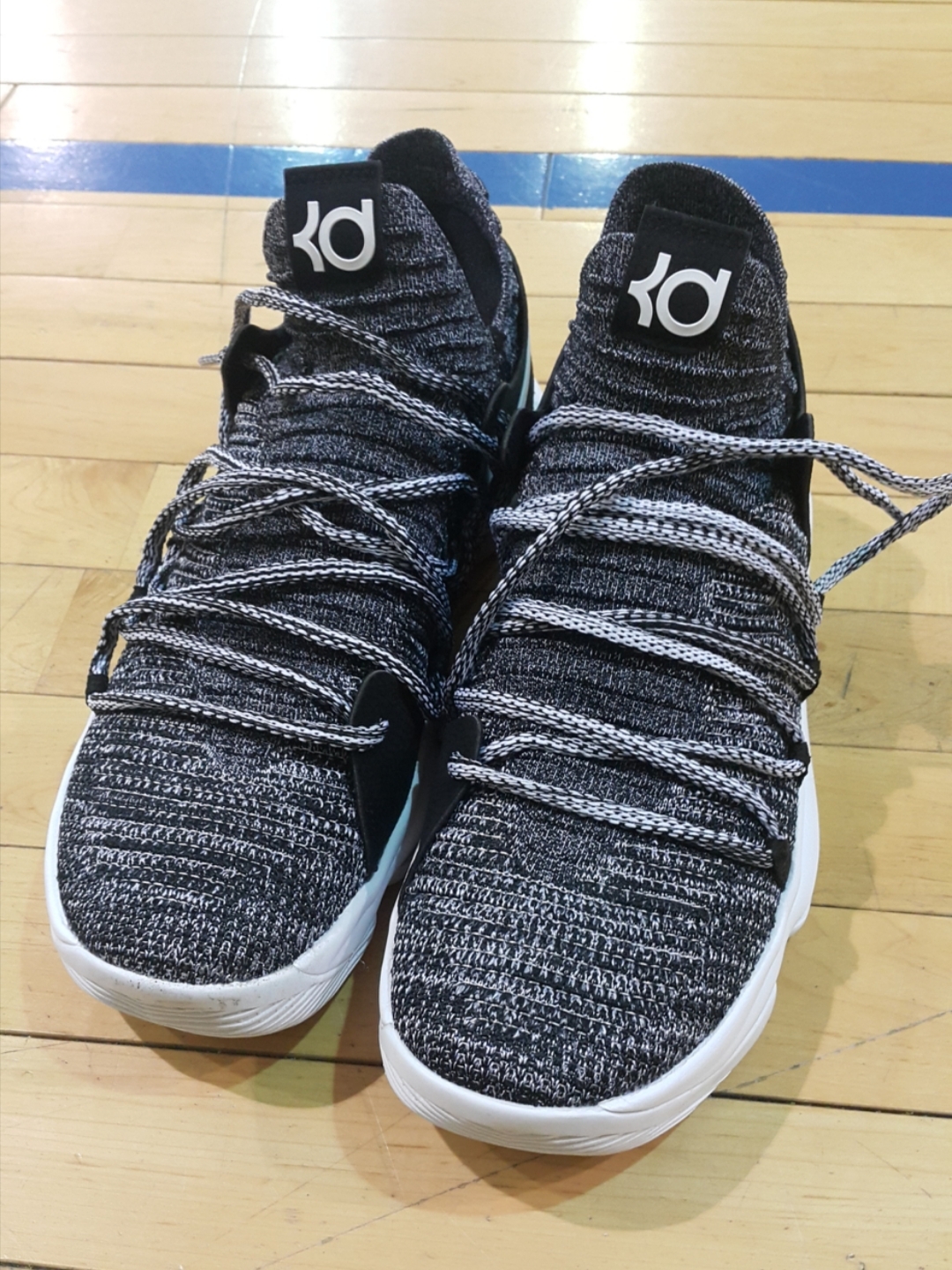 Nike KD 10 Oreo 착용 스타일
