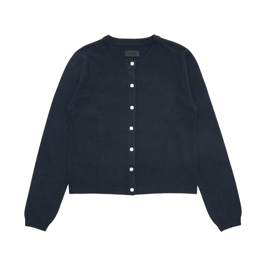 머듈 숏 니트 가디건 나이트(Mudule Short Knit Cardigan Night)