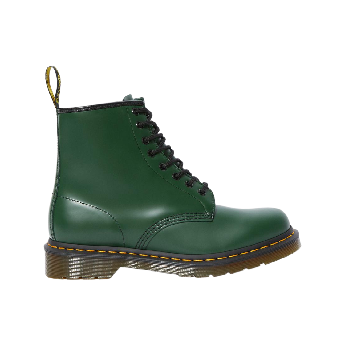 11822207 Dr. Martens 1460 Smooth Leather Lace Up Boots Green