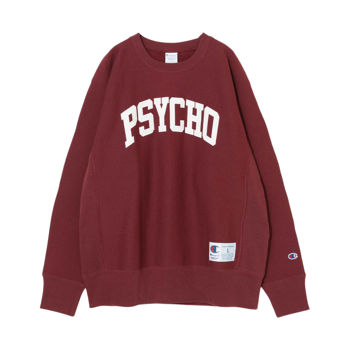 UC2E9801 Champion x Undercover Sweatshirt Bordeaux