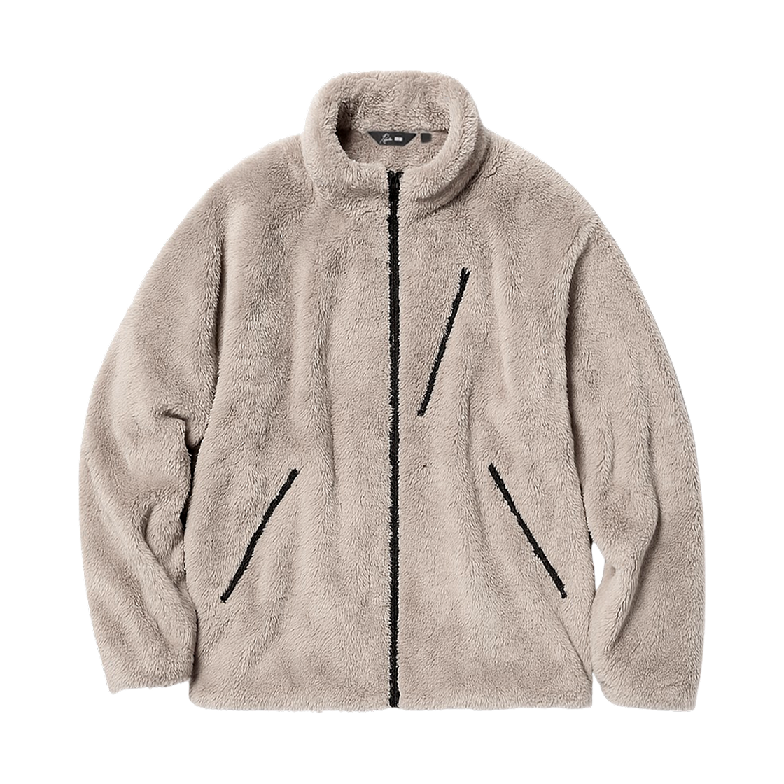 480408-31 Uniqlo x Needles Fleece Jacket Beige - KR