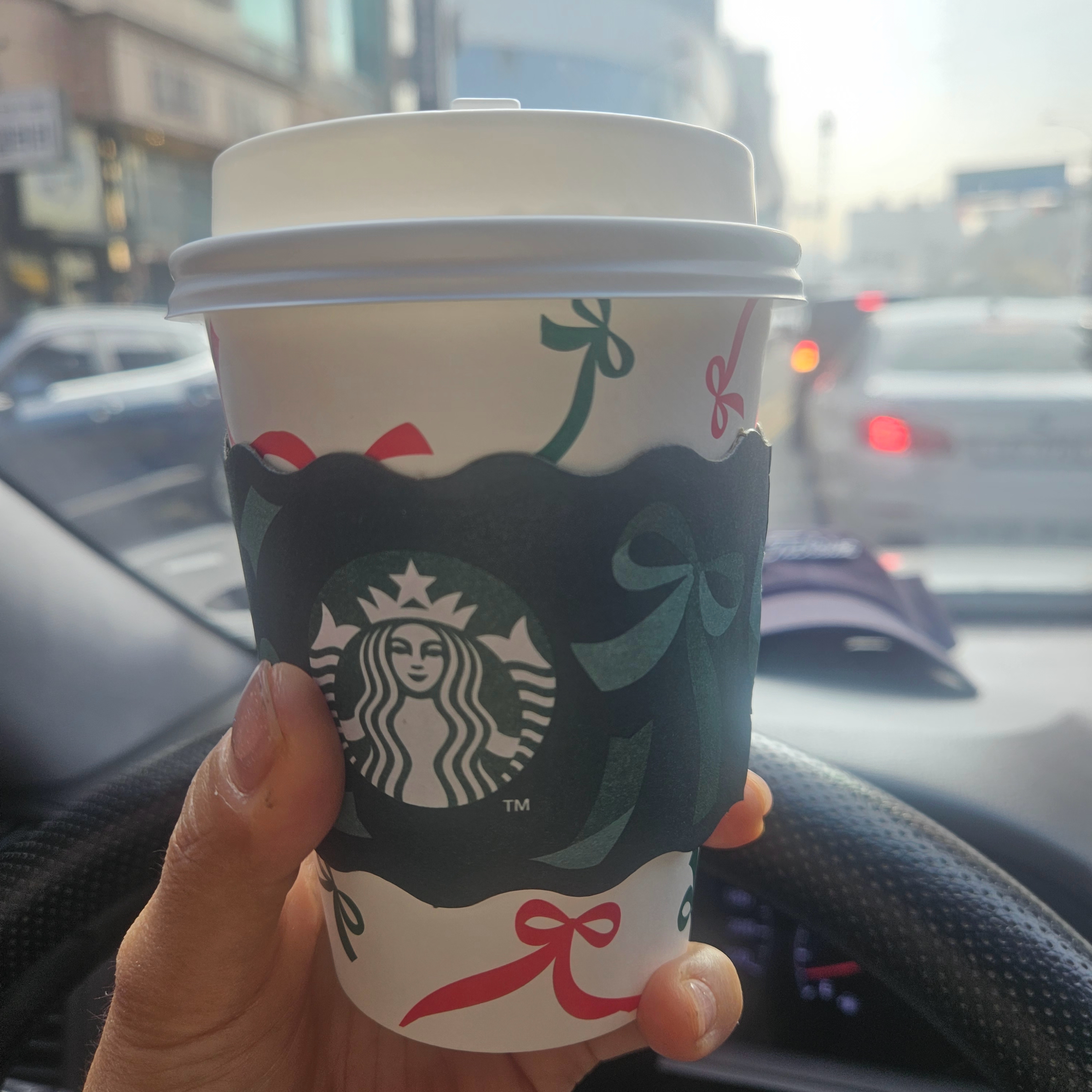 Pop Mart Labubu The Monsters Highlight Series Love Keyring (Opened Case), Starbucks Campus Beari Deco Charm 착용 스타일 - 2