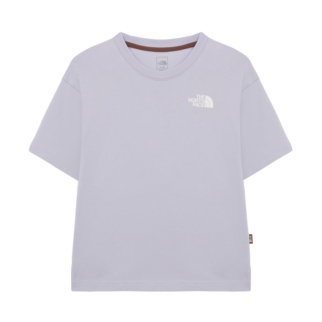 NT7US55E (W) The North Face Hangeul S/S R/T-Shirt Lavender - 25FW