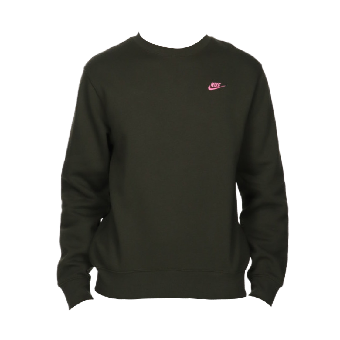 나이키 NSW 클럽 플리스 크루넥 스웨트셔츠 세쿼이아 핑크시클 - 아시아(Nike NSW Club Fleece Crewneck Sweatshirt Sequoia Pinksicle - Asia) - 2