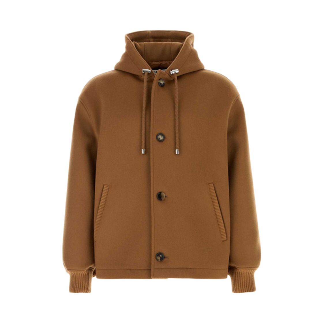 로에베 울 후드 자켓 그레이 카멜(Loewe Wool Hooded Jacket Grey Camel)