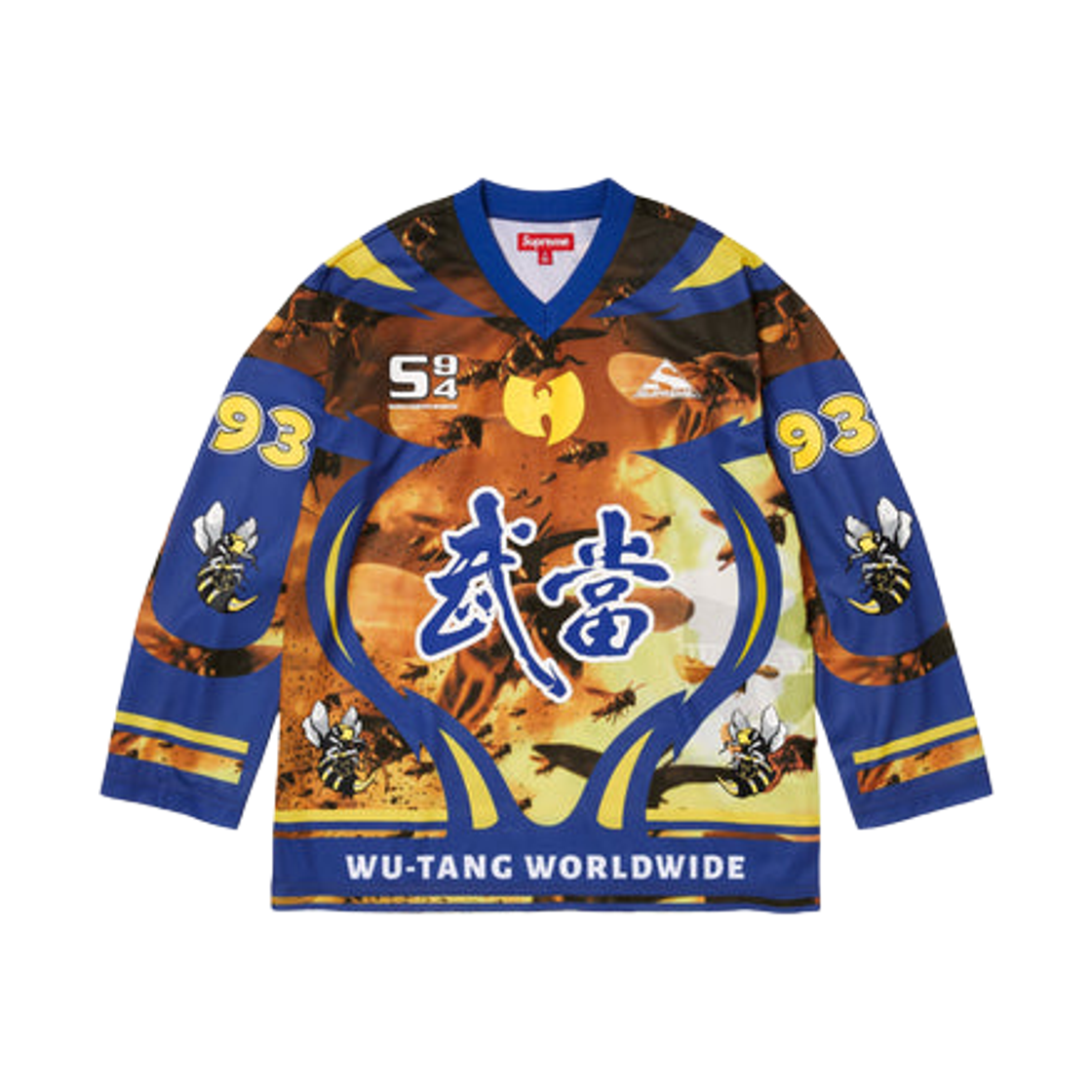 - Supreme x Wu-Tang Clan Hockey Jersey Multicolor - 25FW