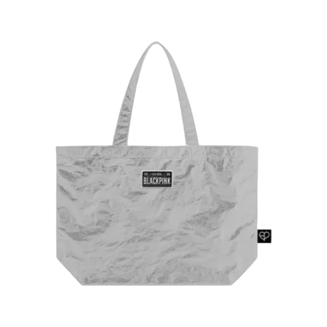 - Blackpink Jump Tote Bag Silver