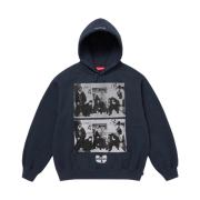 Supreme x Wu-Tang Clan Hooded Sweatshirt Navy - 25FW