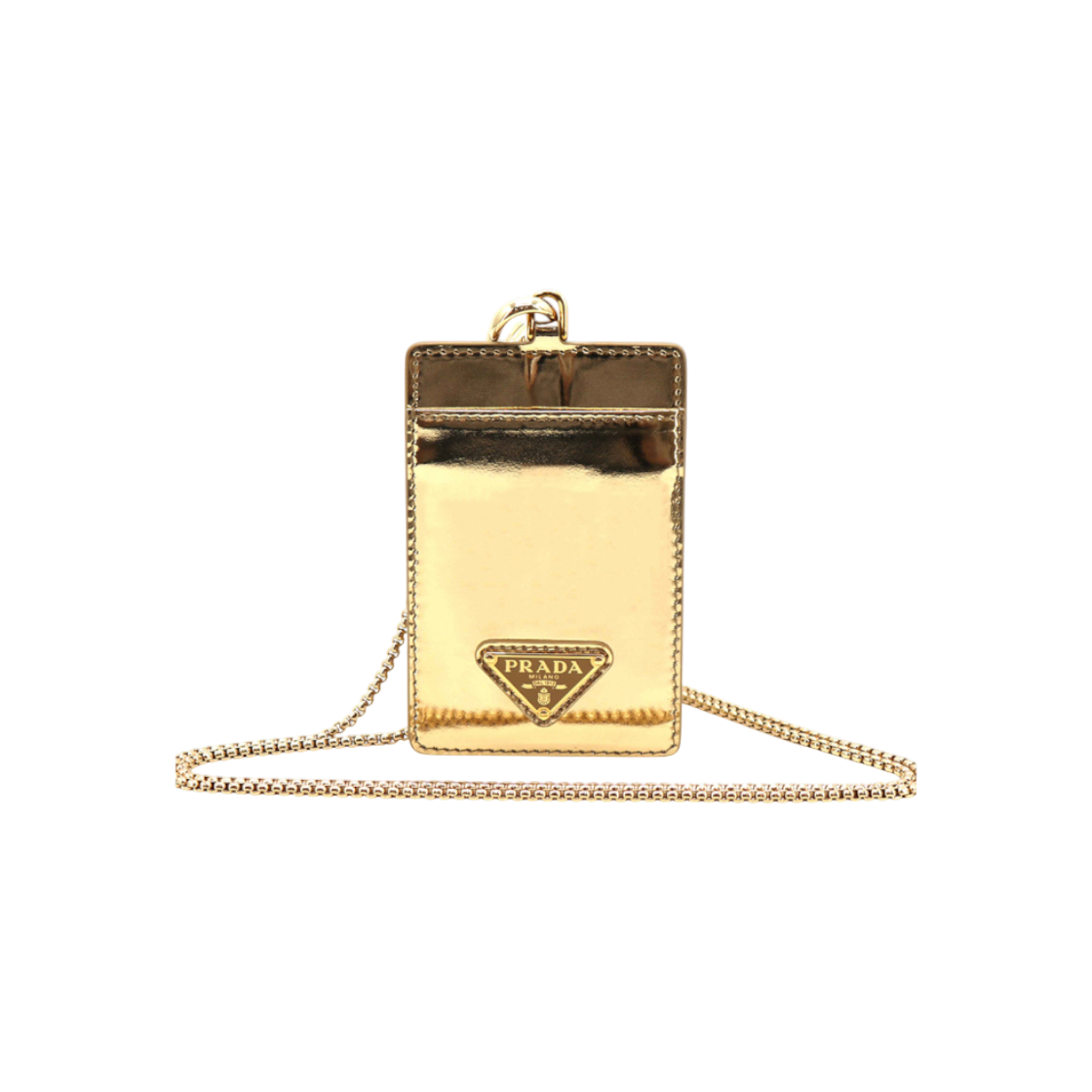 ITT3RDA3G8M8 Prada Chain Neck Card Holder 1MC080