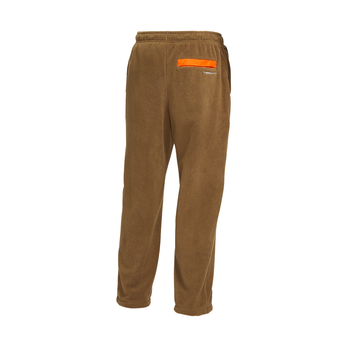 나이키 NSW 클럽 윈터라이즈드 트라우저 모스우드 브라운 캠프파이어 오렌지 - 아시아(Nike NSW Club Winterized Trousers Mosswood Brown Campfire Orange - Asia) - 2