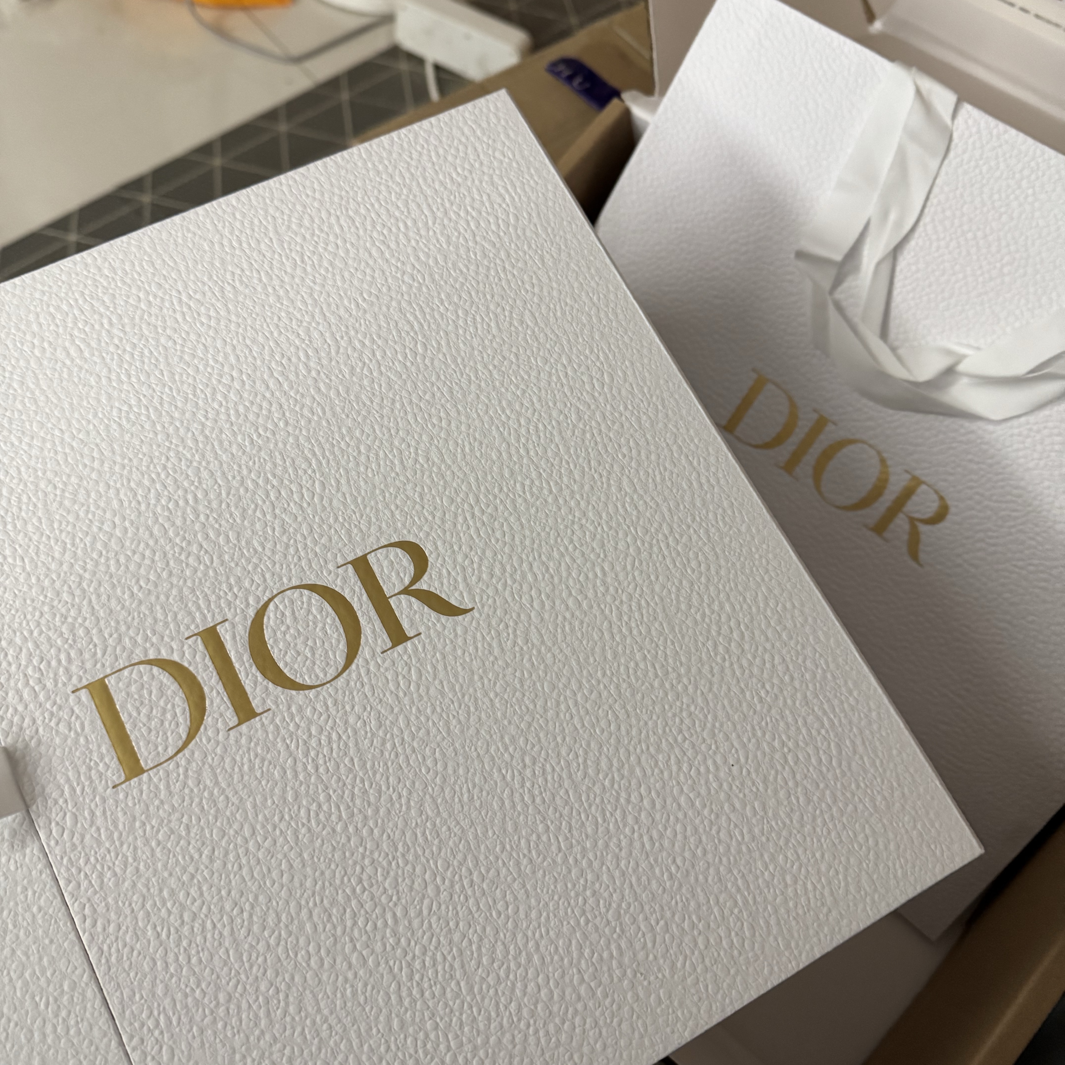 Dior Diortravel Zipper Pouch Dior Oblique Technical Fabric Blue 착용 스타일 - 5
