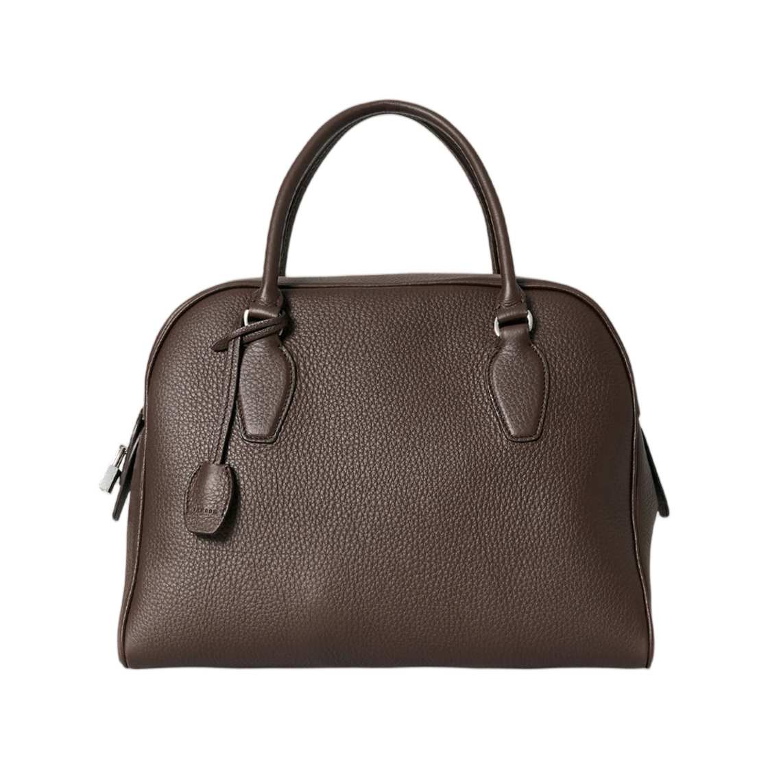 W1595L129DEOS The Row India 12 Bag in Leather Deep Brown
