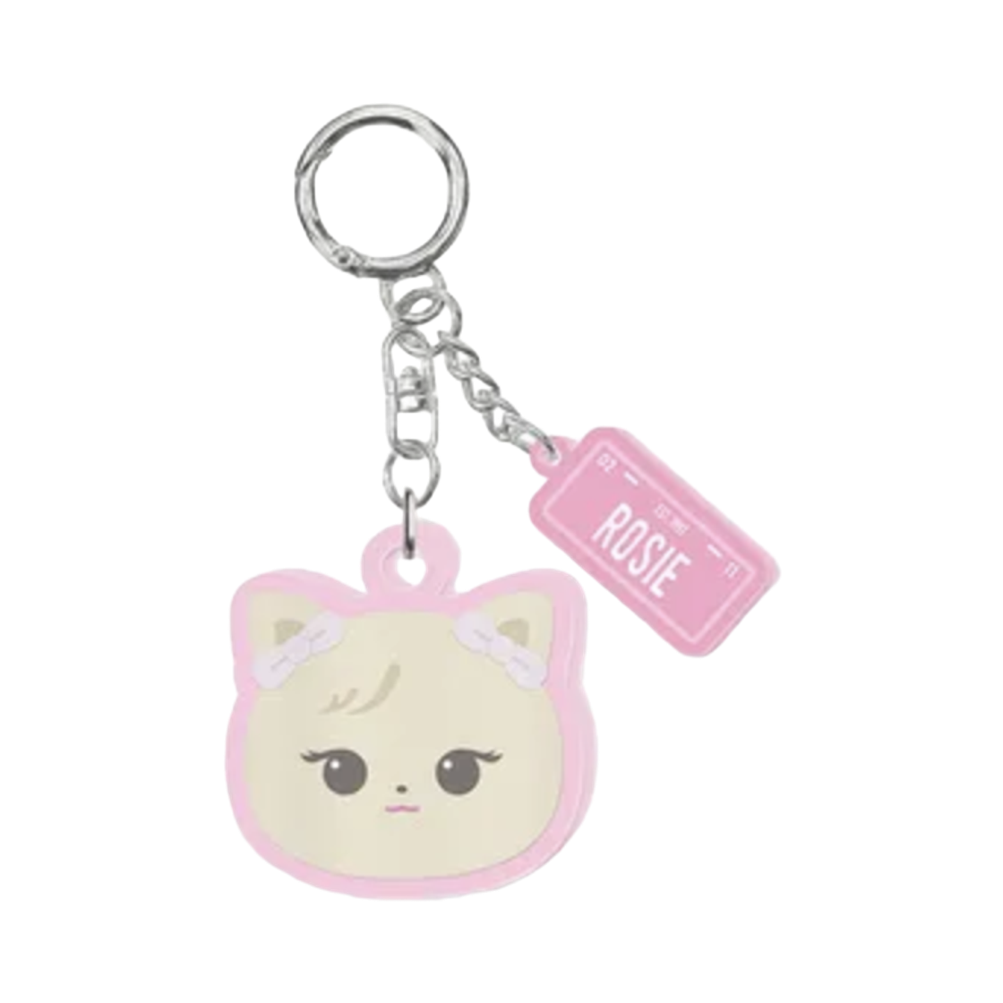 블랙핑크 뛰어 캐릭터 렌티큘러 키링 로제(Blackpink Jump Character Lenticular Keyring Rosie) - 1
