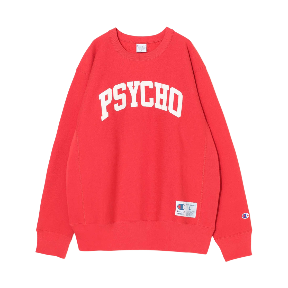 UC2E9801 Champion x Undercover Sweatshirt Red