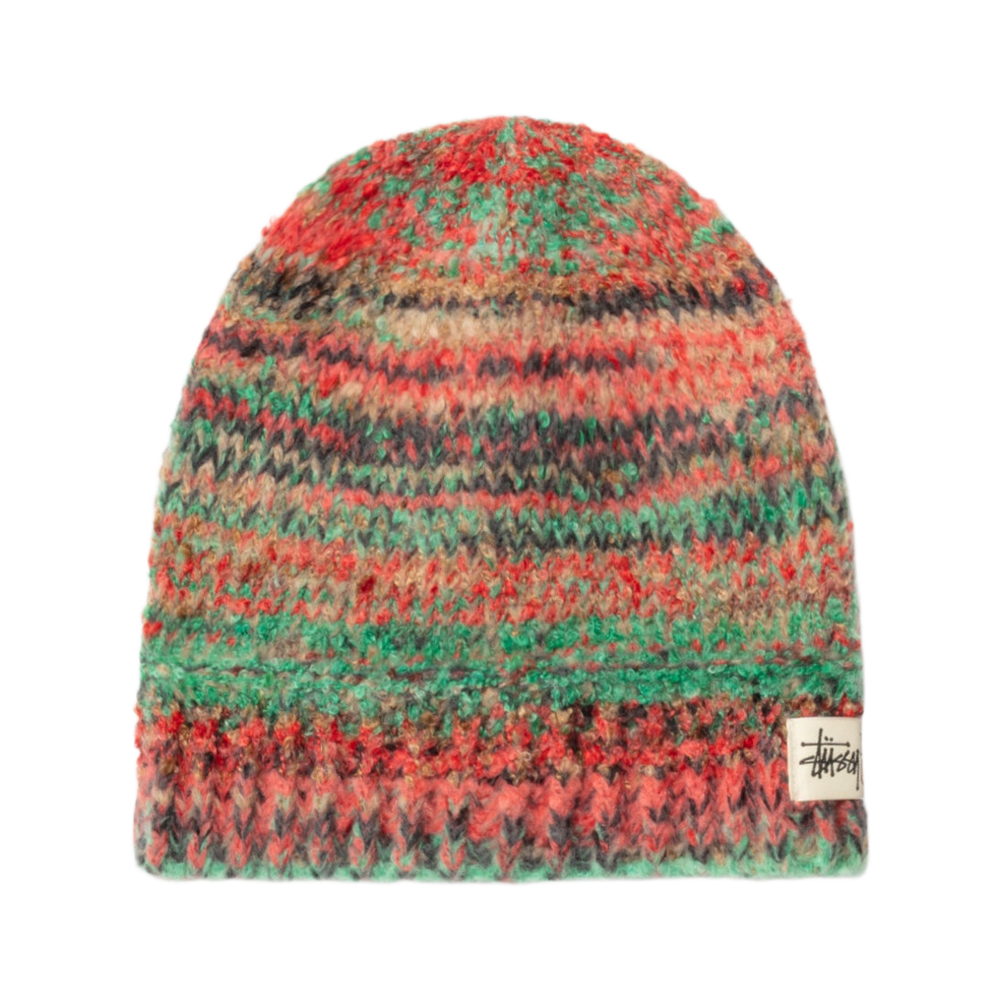 스투시 스컬캡 텍스쳐드 멀티 얀 비니 그린 멀티(Stussy Skullcap Textured Multi Yarn Beanie Green Multi) - 1