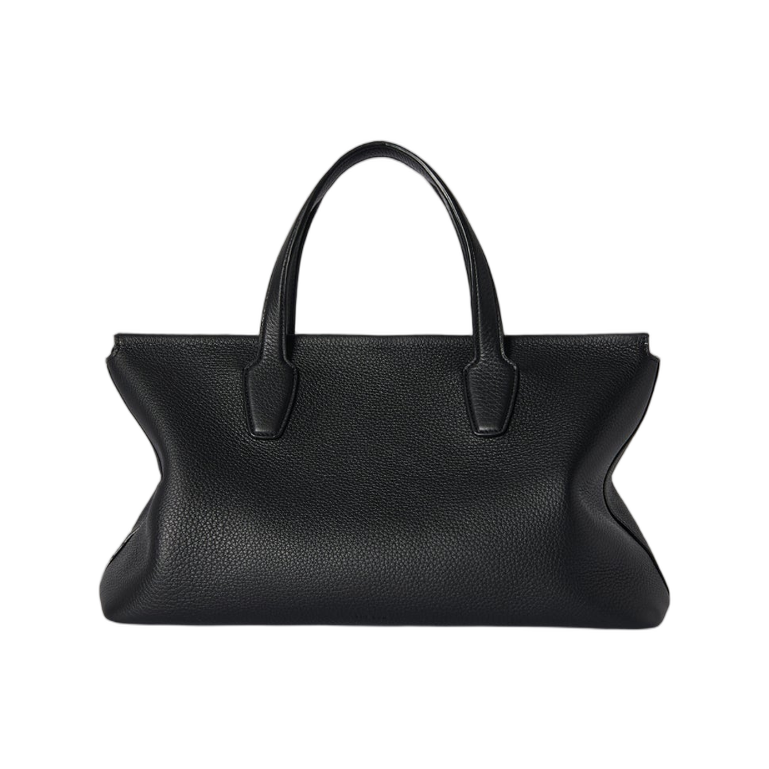 W1909L129BAS The Row Marcel Bag in Leather Black