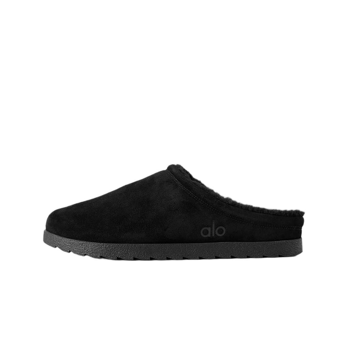 (W) 알로 요가 리커버리 슬리퍼 블랙((W) Alo Yoga Recovery Slipper Black)