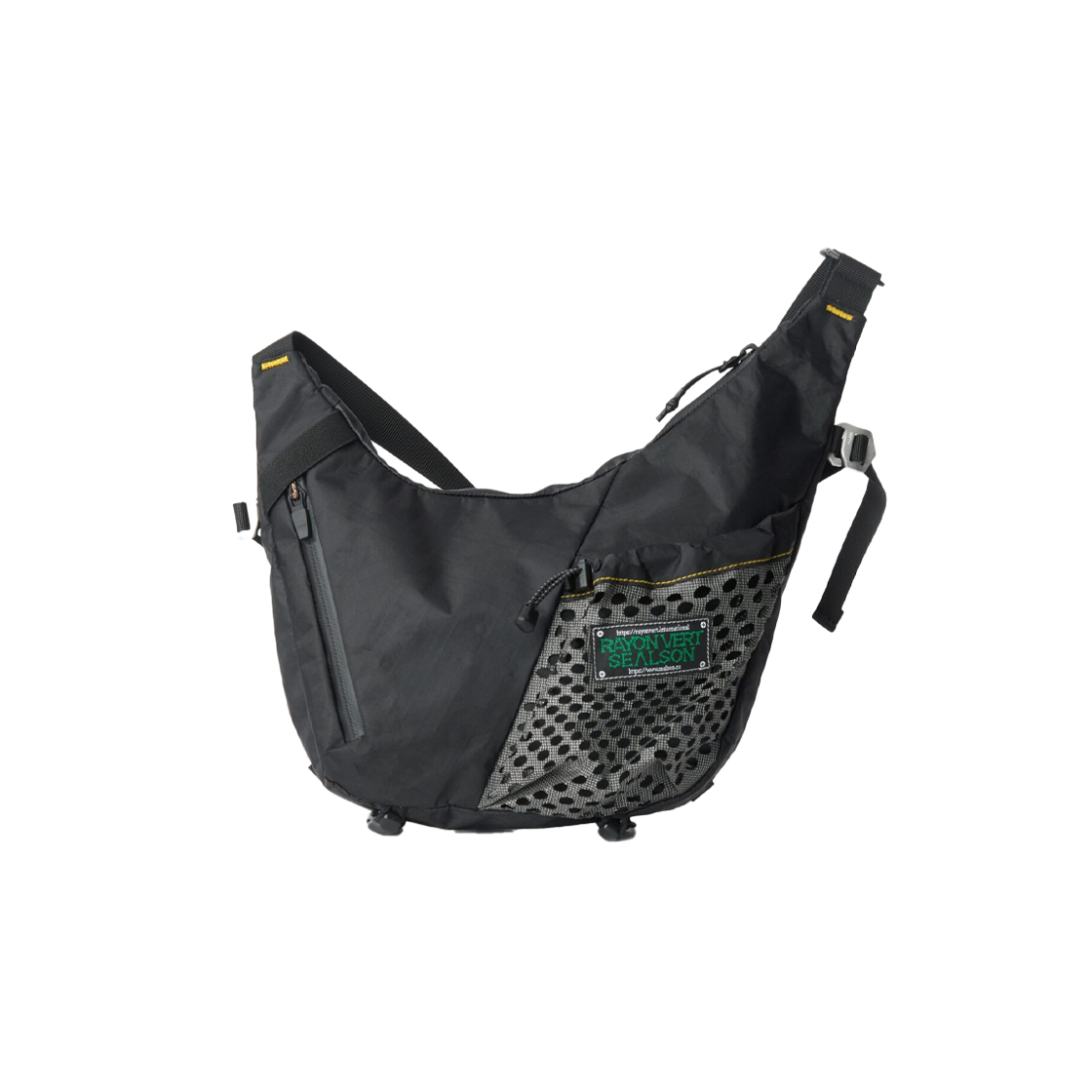 KM5DBGCRV01BK Rayon Vert x Sealson Xbody Bag Black - 25FW