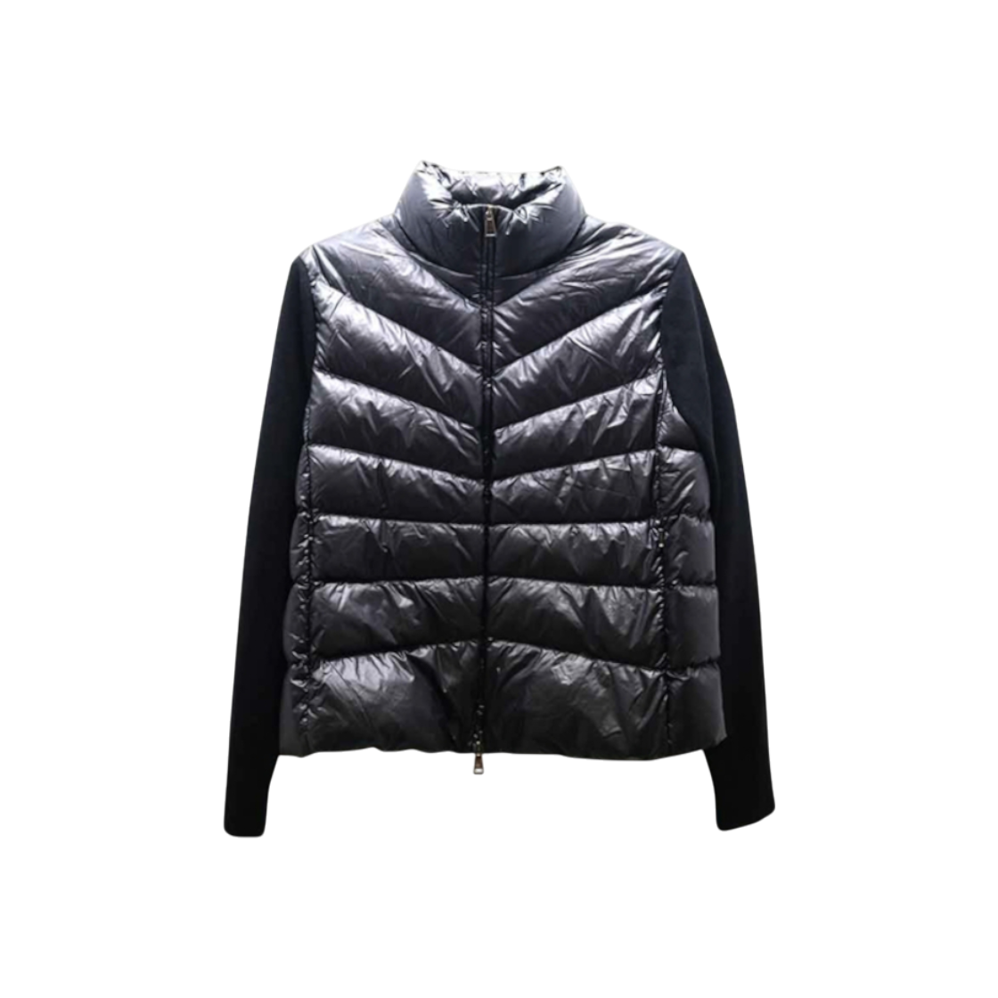 IT9BL9T3IWMW Moncler Tricot Padded Cardigan