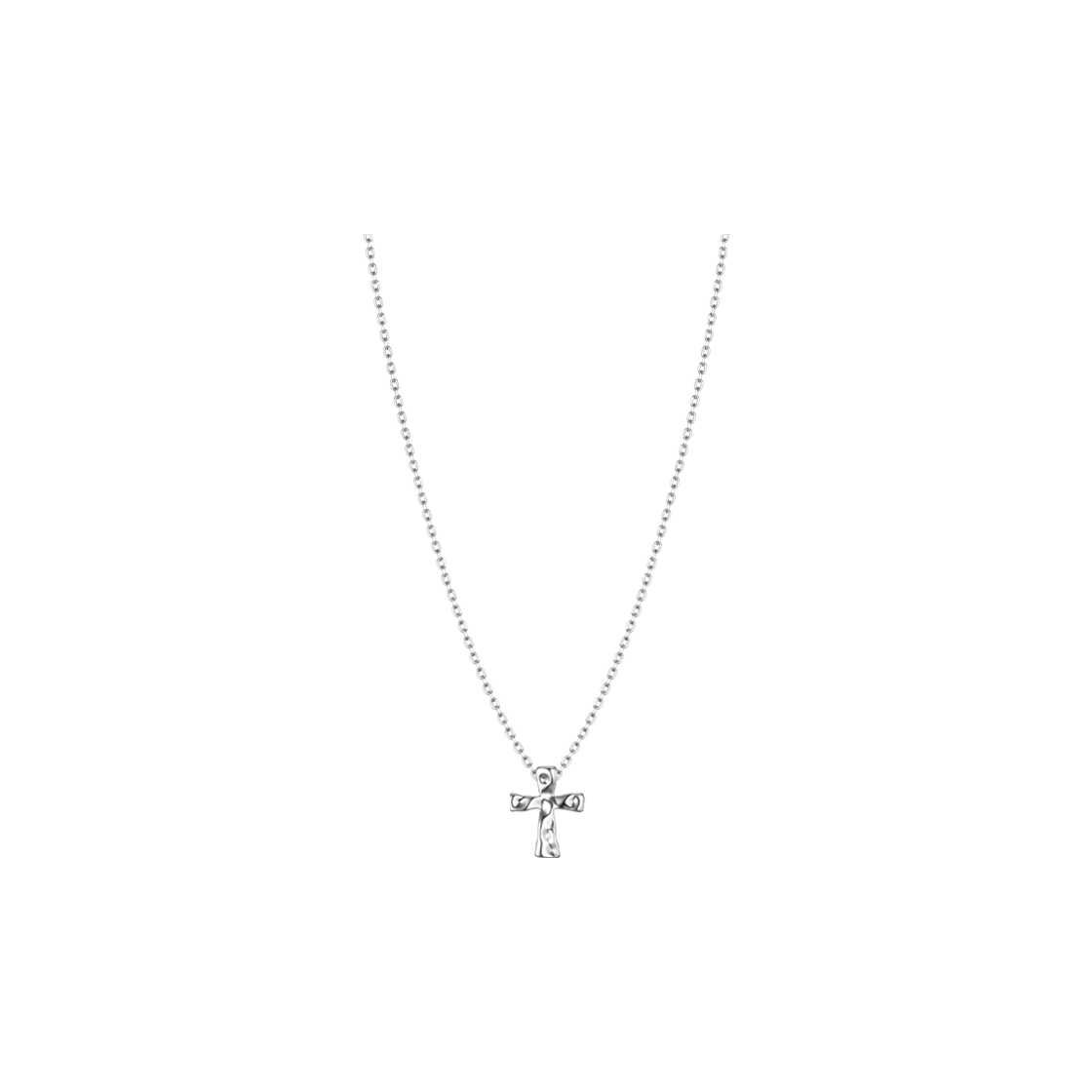 N01578 Byweekend Ano Necklace Short Silver