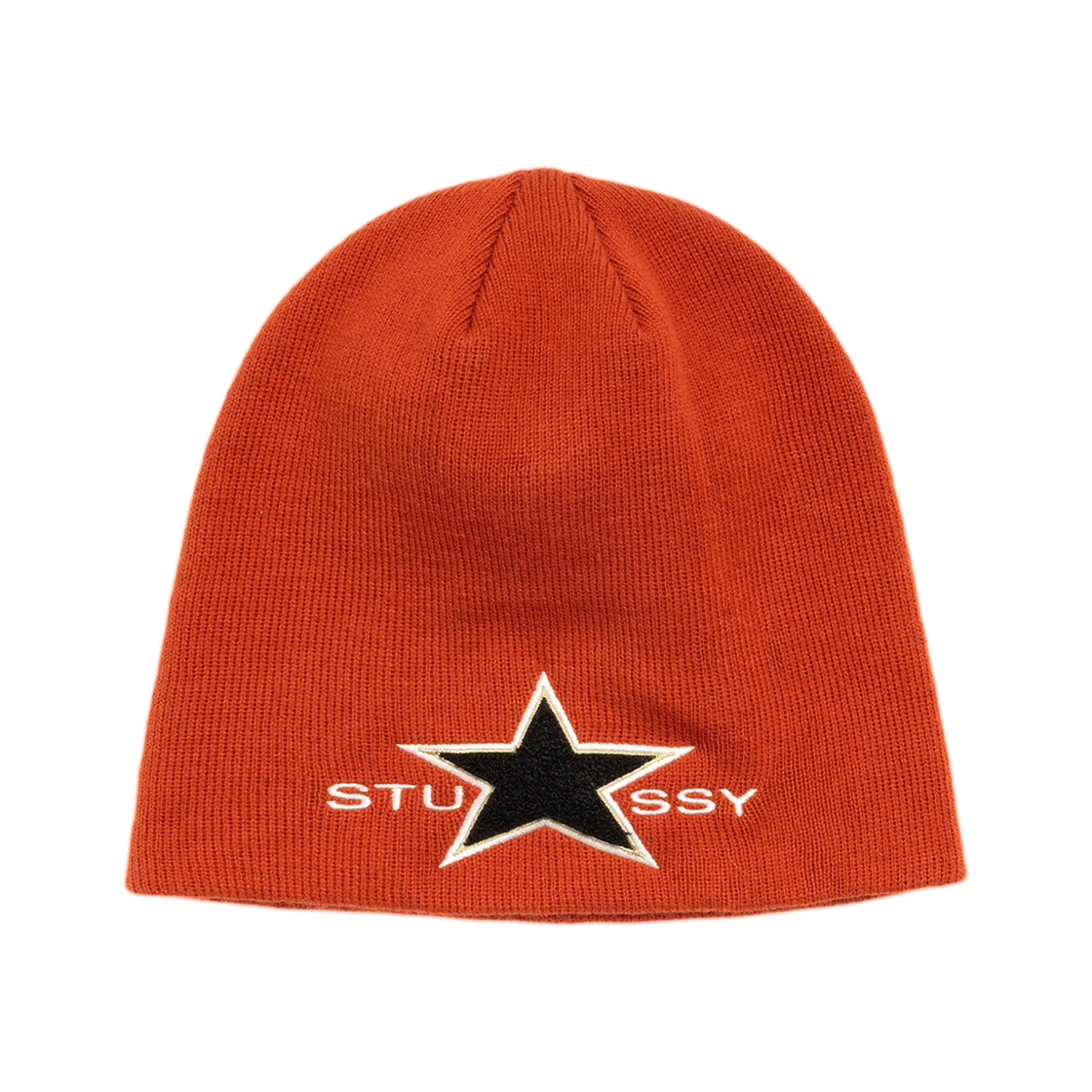 1321237 Stussy Skullcap Star Patch Rust