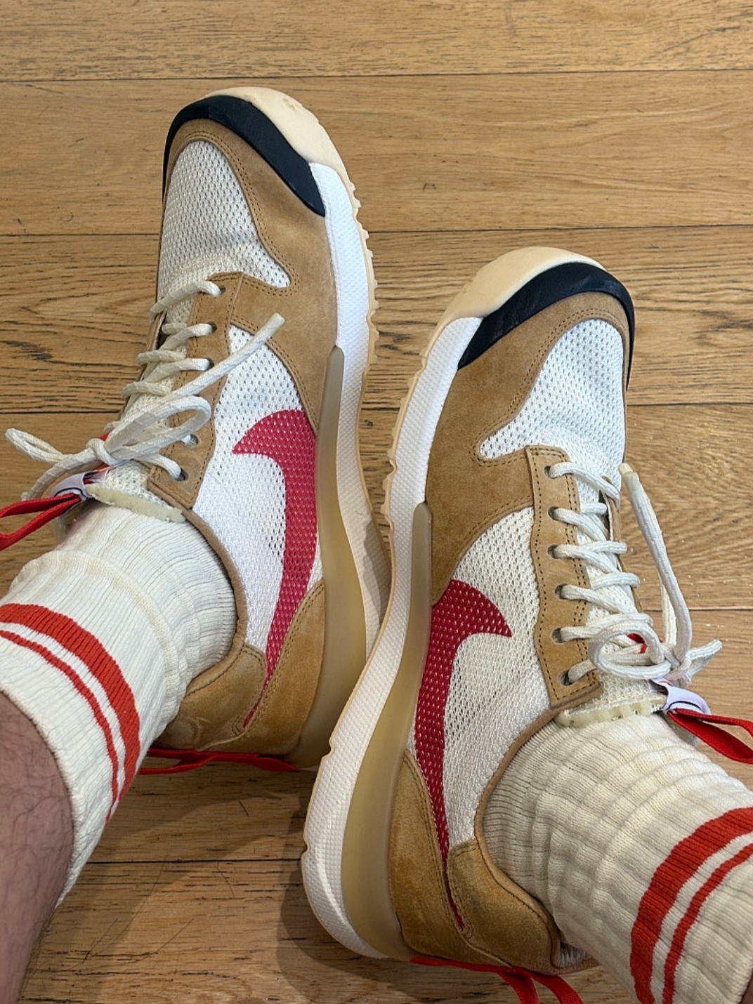Nike x Tom Sachs Mars Yard Shoe 3.0 Space Camp 착용 스타일